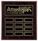 Grooved Laminate Black Ash Annual Plaque