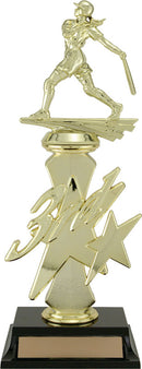 Multisport Placement Gold Star Riser Trophy