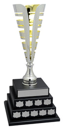 Metal Silver Amalfi 3 Tier Annual Cup