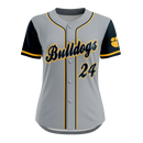 Ampd Full Button Short Sleeve Softball Jersey