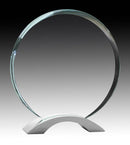 Clear Glass Circle Award