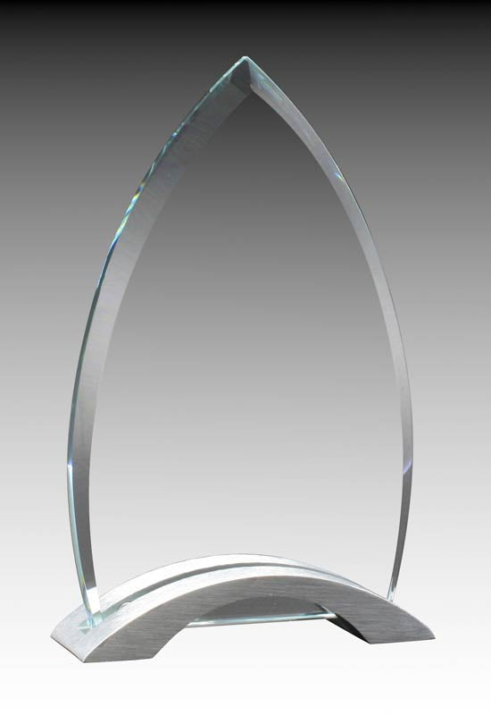 Clear Glass Arrowhead Award