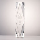 Crystal President Award on Base - Clear
