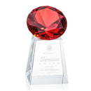 Crystal Celestina Gemstone Award - Ruby