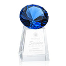 Crystal Celestina Gemstone Award - Sapphire