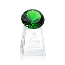 Crystal Celestina Gemstone Award - Emerald