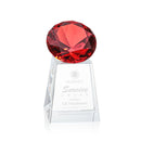 Crystal Celestina Gemstone Award - Ruby