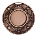 Eliptical Stars Insert Medal (Small)