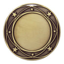 Eliptical Stars Insert Medal (Large)