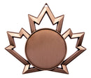 Maple Leaf Insert Medal