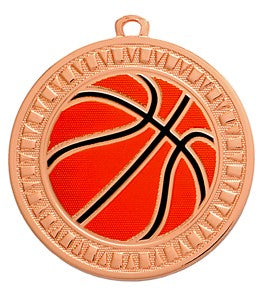 Iron Sunray Basketball Medal
