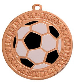 Iron Sunray Soccer Medal