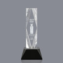 Crystal President Award on Base - Black