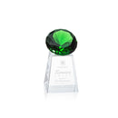Crystal Celestina Gemstone Award - Emerald