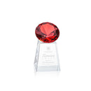 Crystal Celestina Gemstone Award - Ruby