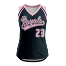 Ampd V-Neck Sleeve Less Softball Jersey