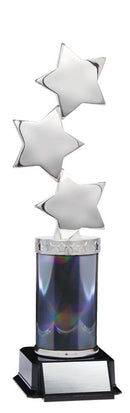 Graphite Series Stars Figure Column Trophy