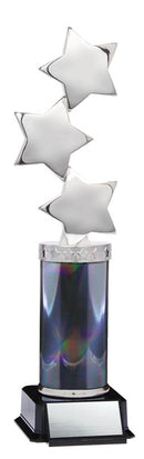 Graphite Series Stars Figure Column Trophy