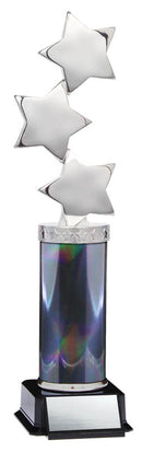 Graphite Series Stars Figure Column Trophy