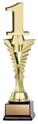 Twister Series Gold Riser 3-D Placement Trophy