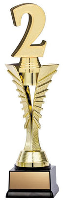 Twister Series Gold Riser 3-D Placement Trophy