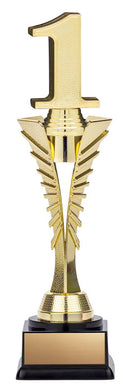 Twister Series Gold Riser 3-D Placement Trophy