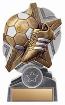 Resin ProStar Soccer Trophy