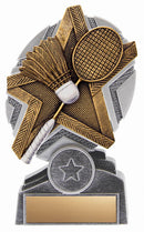 Resin ProStar Badminton Trophy