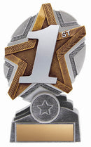 Resin ProStar Placement Trophy