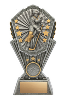 Resin Cosmos Female Hockey Trophy