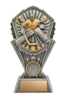 Resin Cosmos Hockey Goalie Trophy