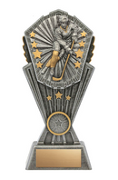 Resin Cosmos Female Hockey Trophy