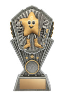 Resin Cosmos Series Little Star Skiing Trophy