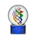 Crystal Galileo Award on Paragon Base - Blue