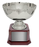 Nickel Plated 2 Tier Paisley Bowl Cup