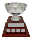 Nickel Plated Paisley Bowl Cup