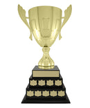 Iron Man Annual Cup on 3 Tier Piano Finish Base