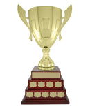 Iron Man Annual Cup on 3 Tier Piano Finish Base