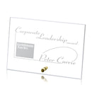 Cantebury Horizontal Rectangle Crystal Award Gold
