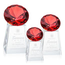 Crystal Celestina Gemstone Award - Ruby