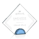 Crystal Deerfield Award - Sky Blue