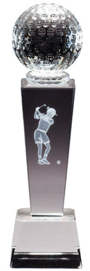 Collegiate Series Crystal Golf Award