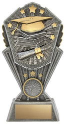 Resin Cosmos Graduation Trophy