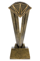 Resin Diamond Trophy