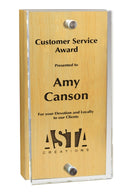 Nottingham Bamboo Billboard Glass Plate Award