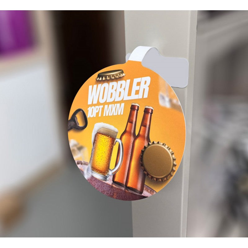 Shelf Dangler/Wobbler (Packs of 25, 50 and 100)