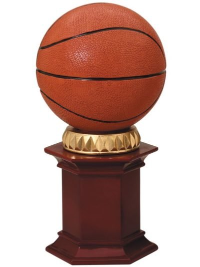 12" Basketball Pedestal Trophy - shoptrophies.com