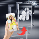 3D Crystal Rectangle Tall - shoptrophies.com