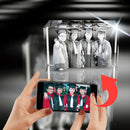 3D Crystal Rectangle Wide - shoptrophies.com