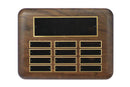 Annual Walnut Horizontal Plaque - shoptrophies.com